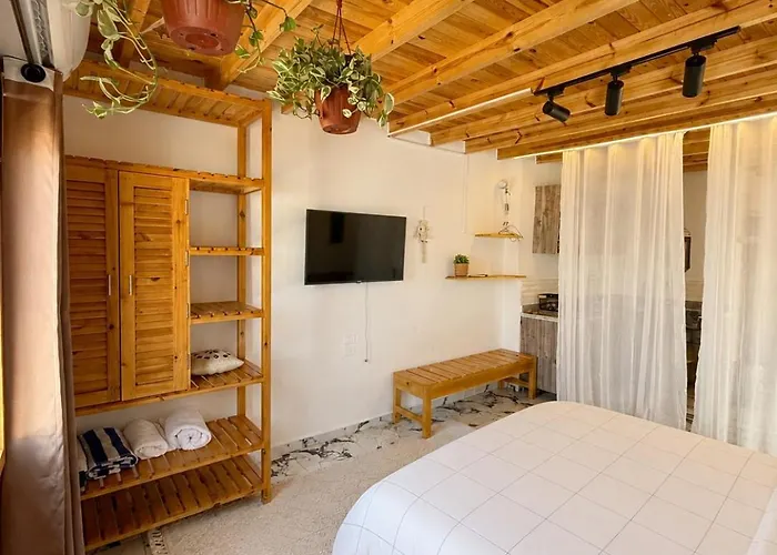 شقة Bedro Rooftop Studio 2 Private Balcony & Sea View 1 Min To Beach دهب